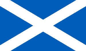 Schottland Flagge