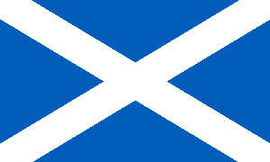 Schottland Flagge