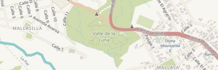 Karte Valle