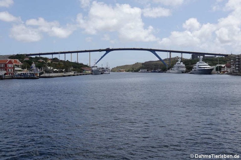 Koningin Juliana brug auf Curaçao