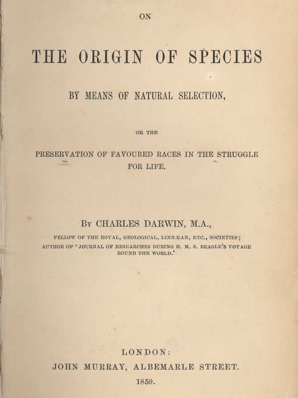 On the Origin of Species