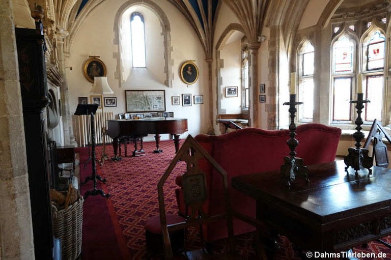 Lower Drawing Room im Palace House Beaulieu