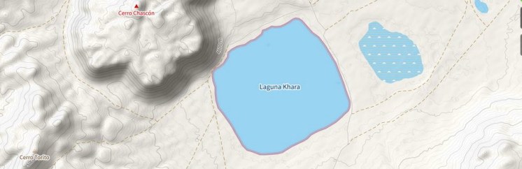 Karte Laguna Khara