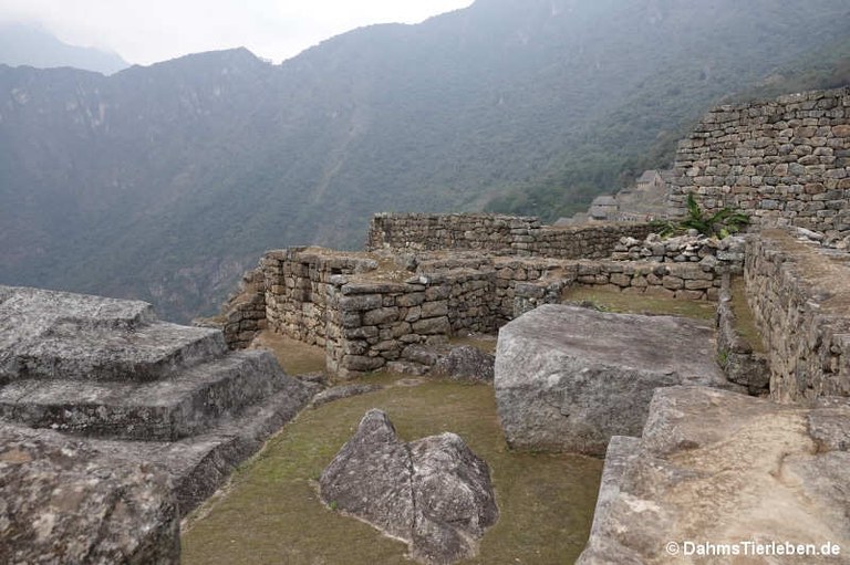 Gebäude in Machu Picchu