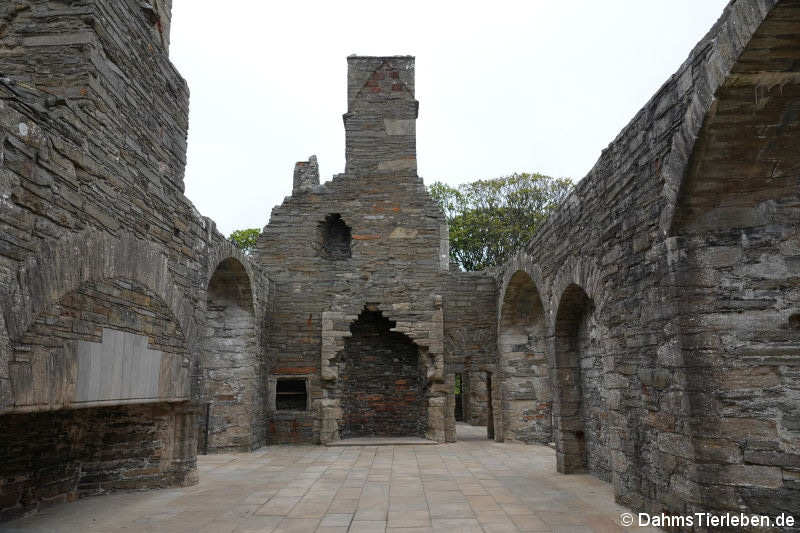 Die große Halle im Earl's Palace